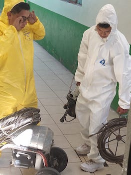 Servicio de fontanería y desazolve de tuberías sanitarias e hidráulicas en la <b>Colonia  Escandón 1a Secc.</b>