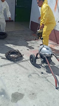 Servicio de fontanería y desazolve de tuberías sanitarias e hidráulicas en la <b>Colonia  Polanco 4a Secc.</b>